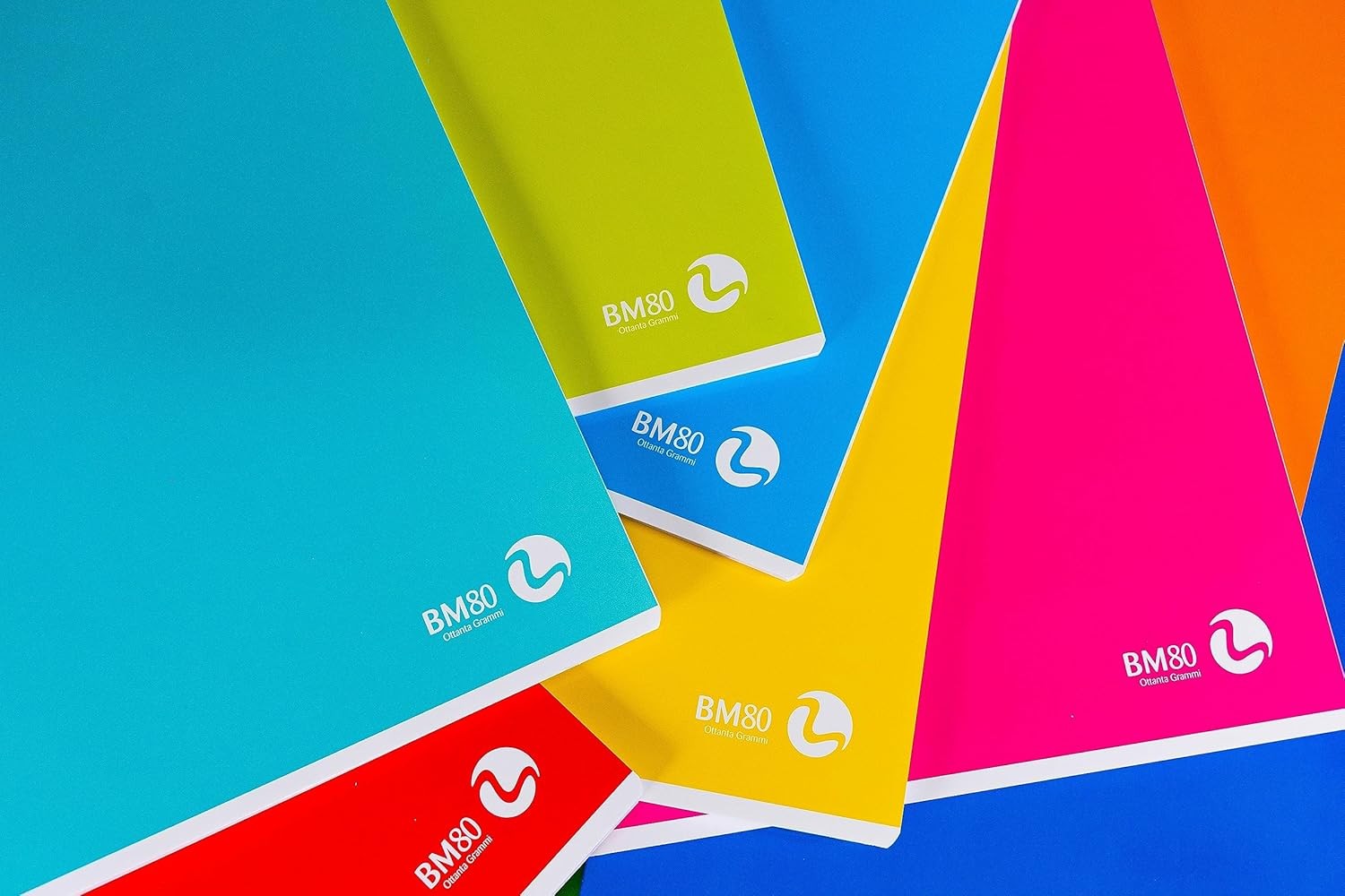 Ruling B A4 Notebook Stripes with Margins for 3rd Grade 80 g/m² Paper - 10 Pack