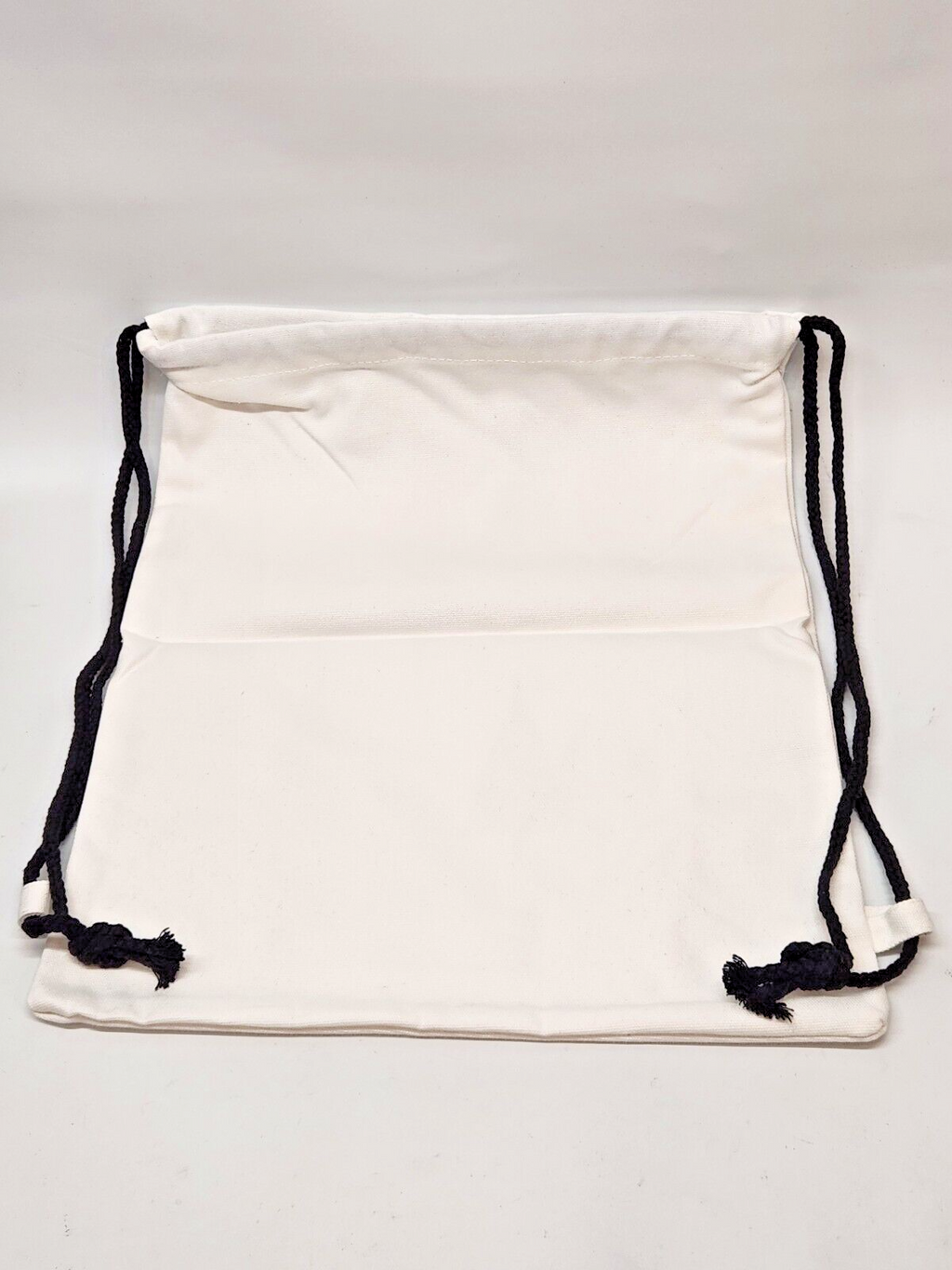 Cotton Fabric Rucksack Backpack - Triangles in Pastel Colours - Durable Material