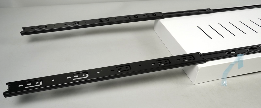 Pull Out Cabinet Organiser Slide Out Drawer Storage for Kitchen White