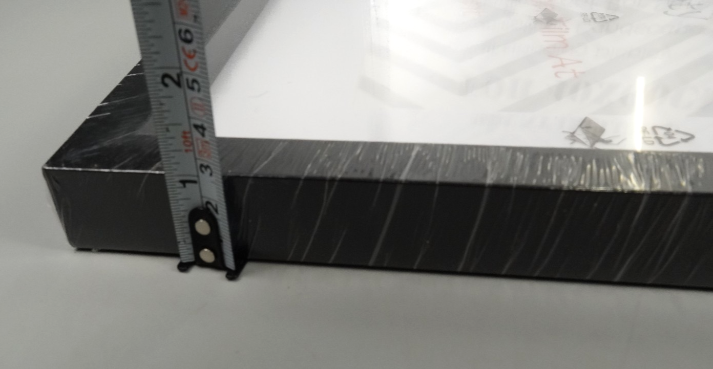 50x70cm Black Picture Frames Set of 3 with Mounts for 40x60cm, 70x50cm Poster