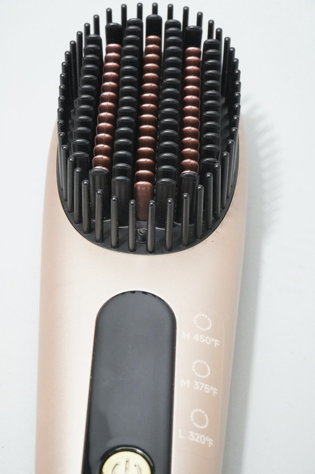 Portable Cordless Hair Straightener Rechargeable Negative Ion Hot Comb Purple