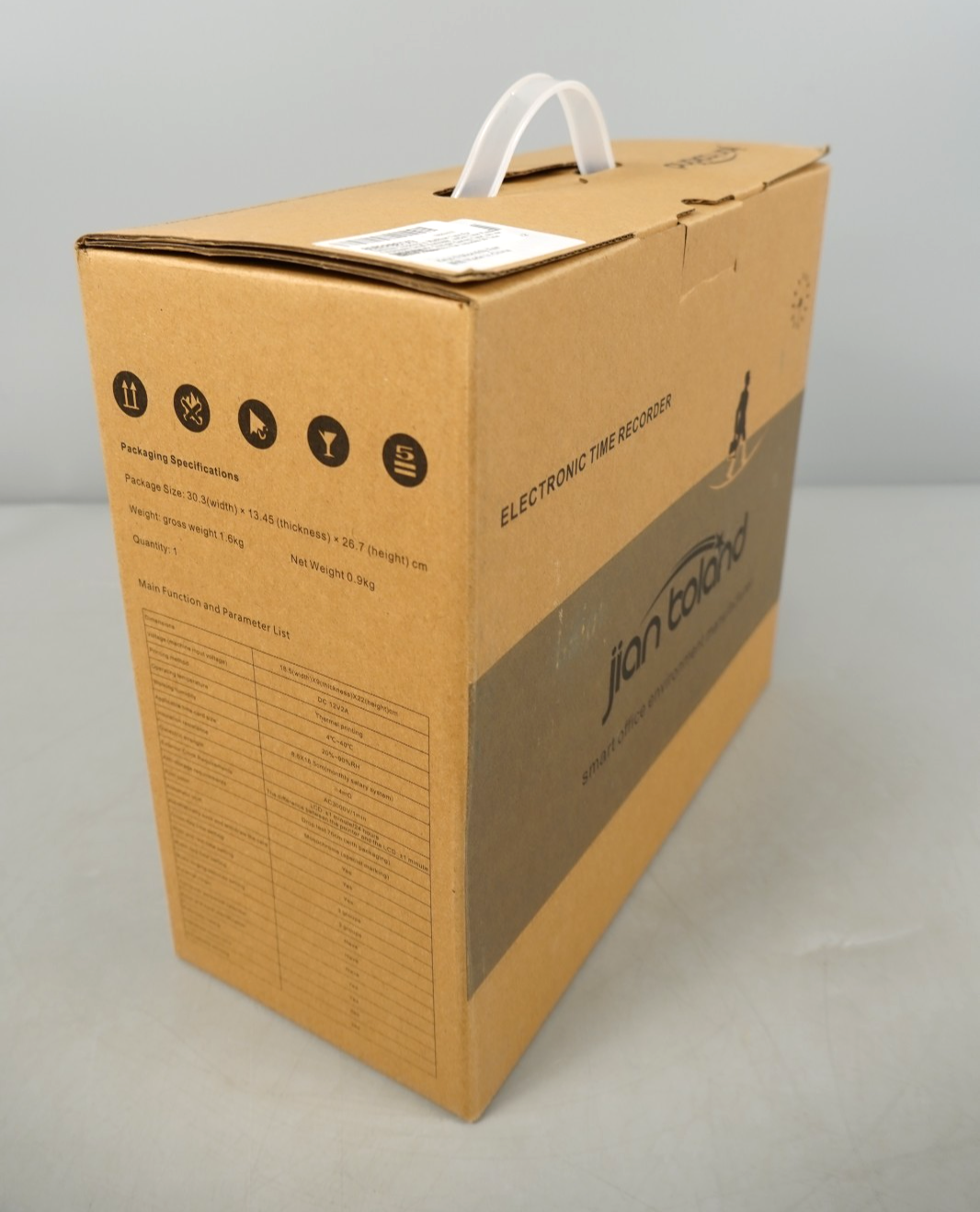 Clocking In Machine for Employees Business Time Punch Clock w/ 50 Cards & 2 Keys