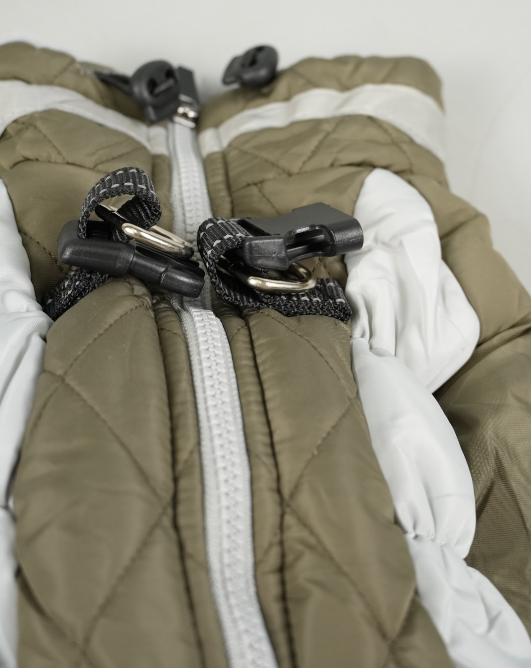 Dog Coat with Harness Warm Dog Windproof Winter Puffer Coat Fleece Small Dogs