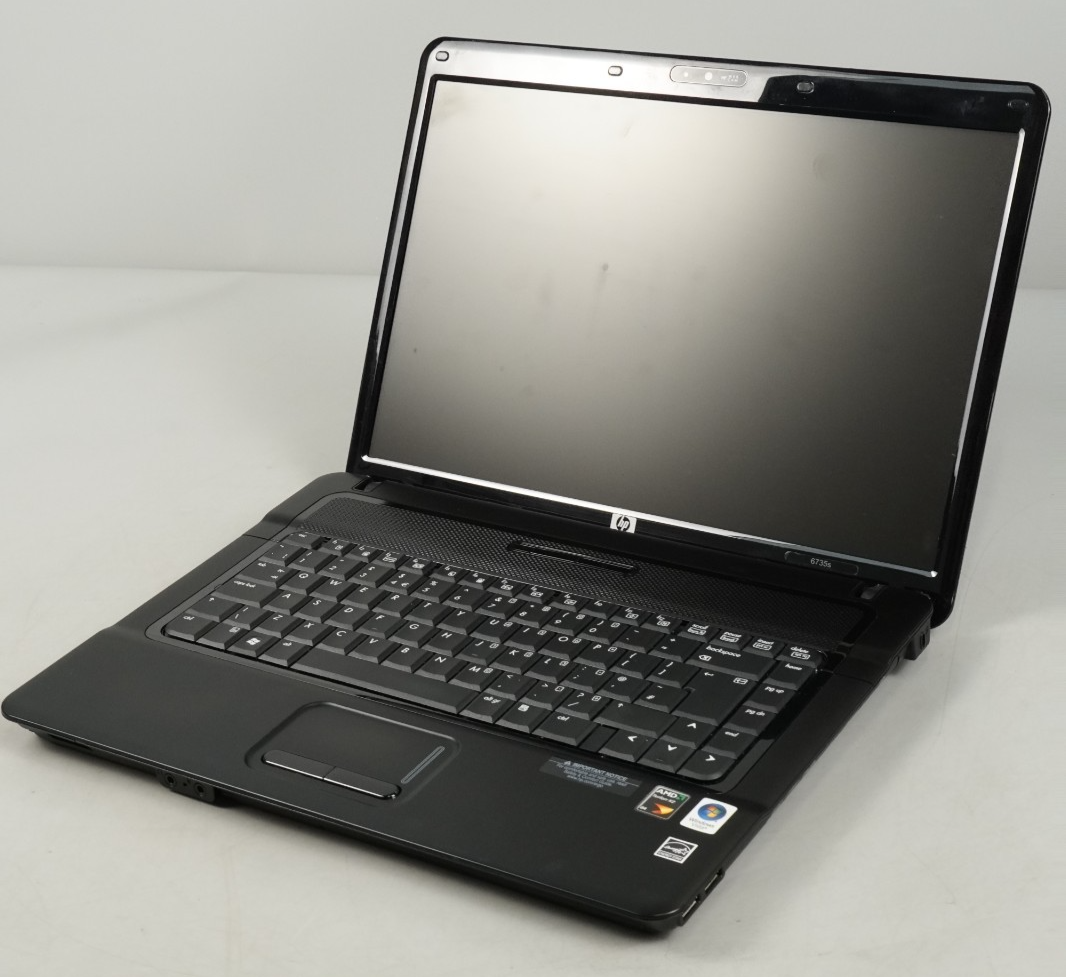 HP Compaq 6735s AMD Turino X2 Dual Core RM-70 2GHz 1GB RAM, NO SSD, Good Battery