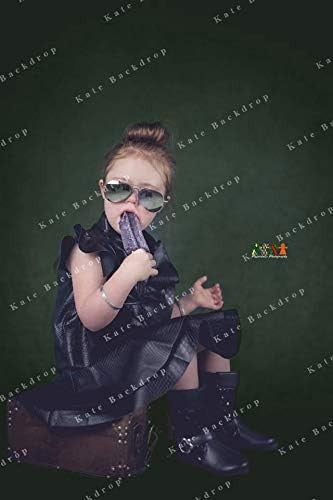 3x3m Photography Backdrop Dark Green Photo Background Microfiber Kate Backdrops