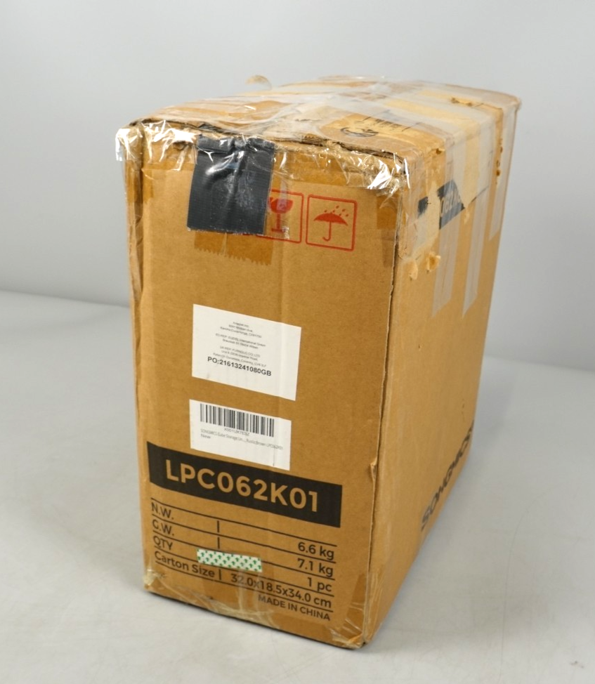 Cube Storage Organiser with 6-Cube Storage Boxes 64x31.5x95.5cm