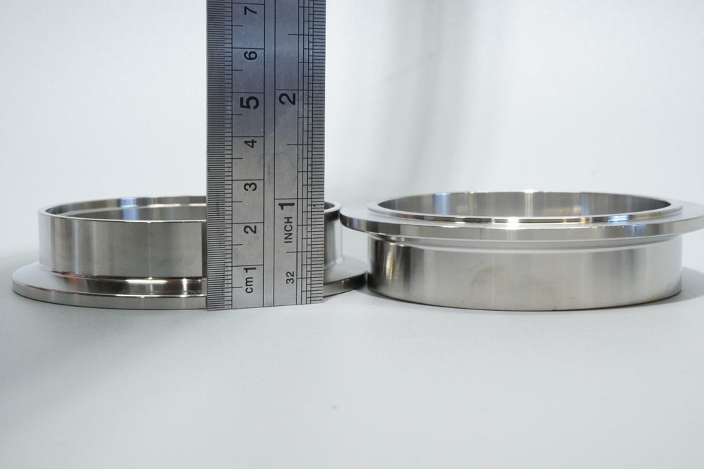 3.0" Inch Exhaust Clamp Kit Stainless V Band V-Band Set Heavy Duty Clamp Kit 2pc