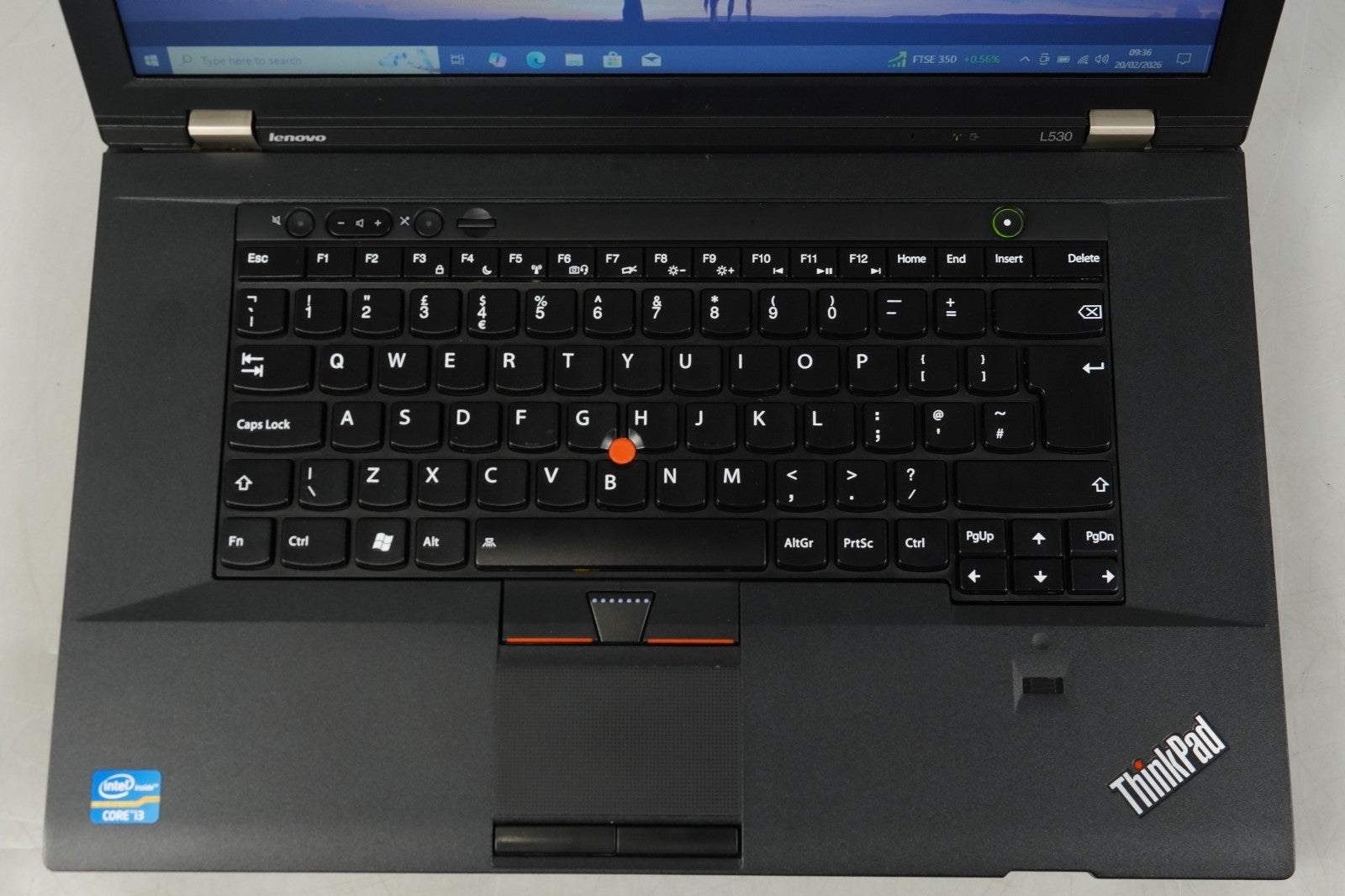 Notebook Laptop Core i3 4x2.5GHz, 8GB RAM, 128GB SSD, Wifi BT Webcam Lenovo L530