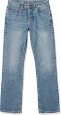 34W33L Men's Straight-Fit Bootcut Jeans - Light Wash - Amazon Essentials