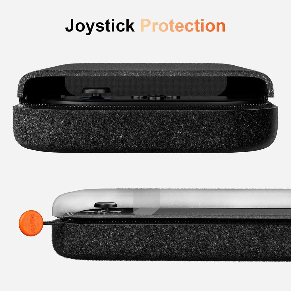 Switch 2 Slim Case for 2025 Nintendo Odourless Felt Portable Full Protection