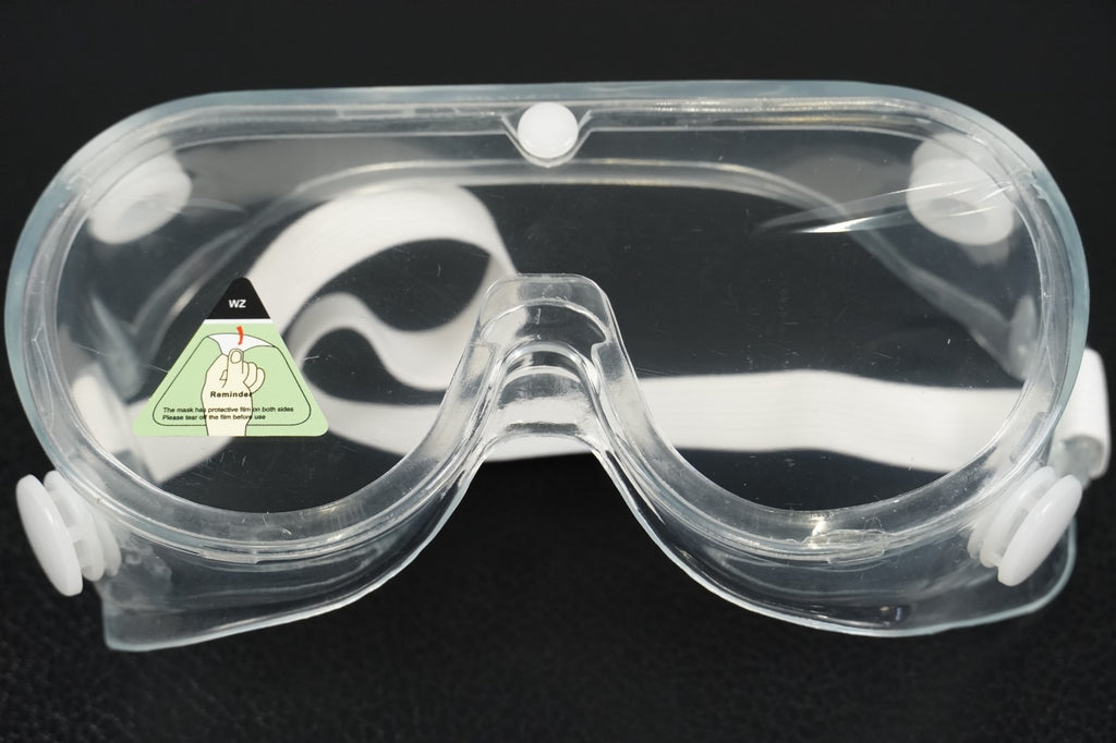 10x Clear Safety Goggles with Adjustable Head Strap Anti-Fog SG-AF-10PK
