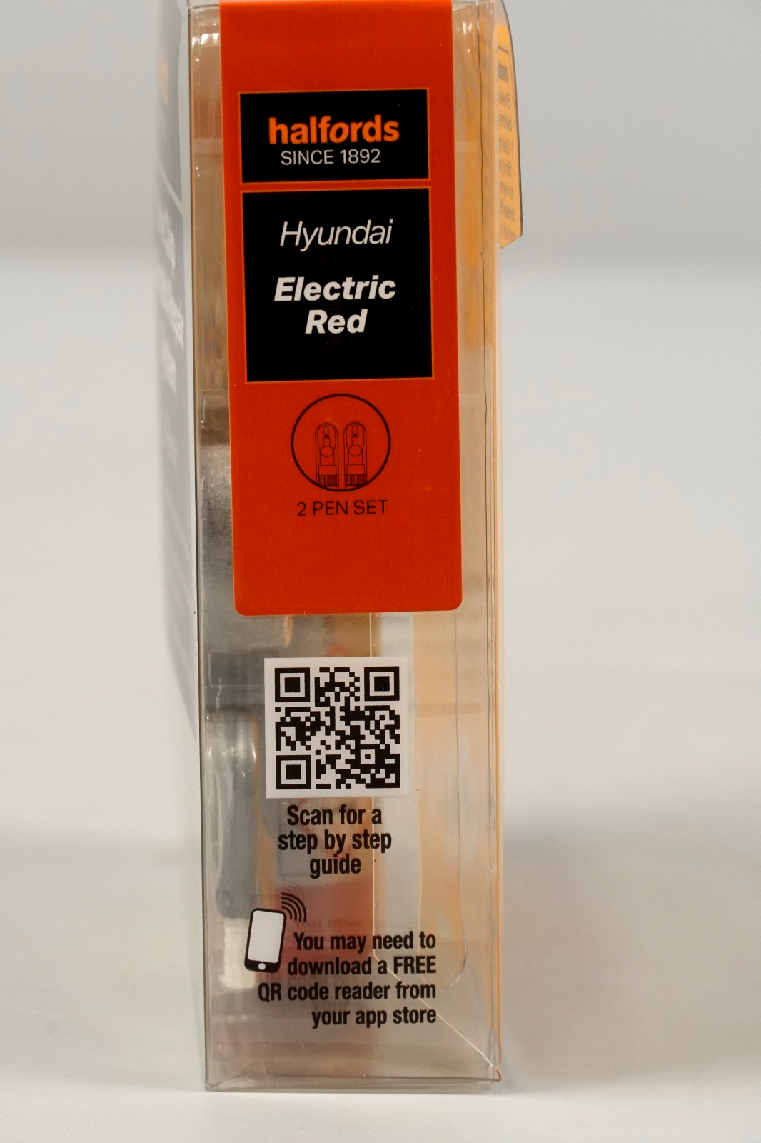 Hyundai Electric Red Touch Up Paint Stone Chip & Scratch Repair Kit System