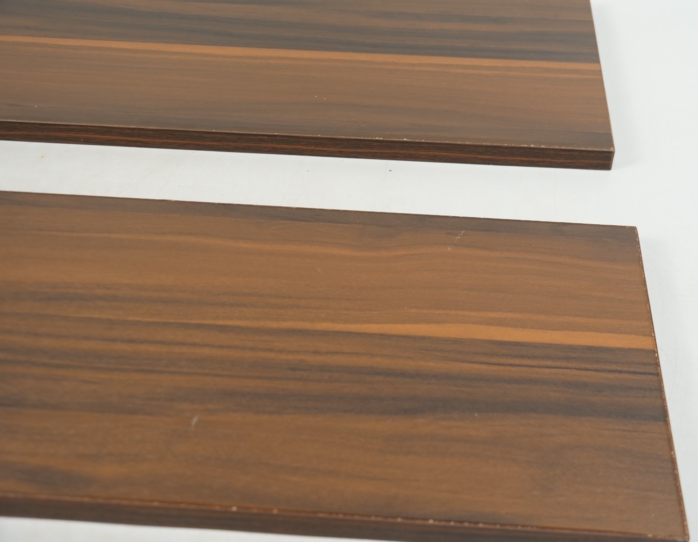 Floating Shelves Set of 2 Wood Decorative Retro Style Shelving