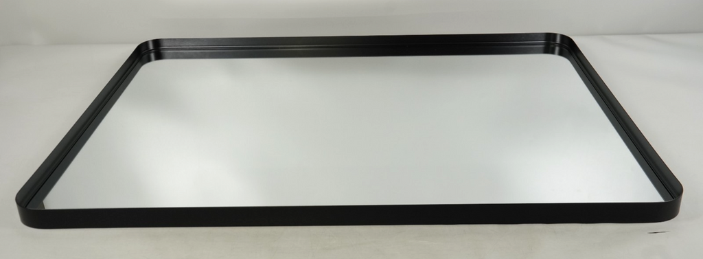 Wall Mirror Black Vanity Mirror 75x100 CM Wall-Mounted Mirror