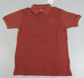 Calvin Klein Kids Polo T-Shirt Burgundy Red Size M (10–12 Years) Short Sleeve