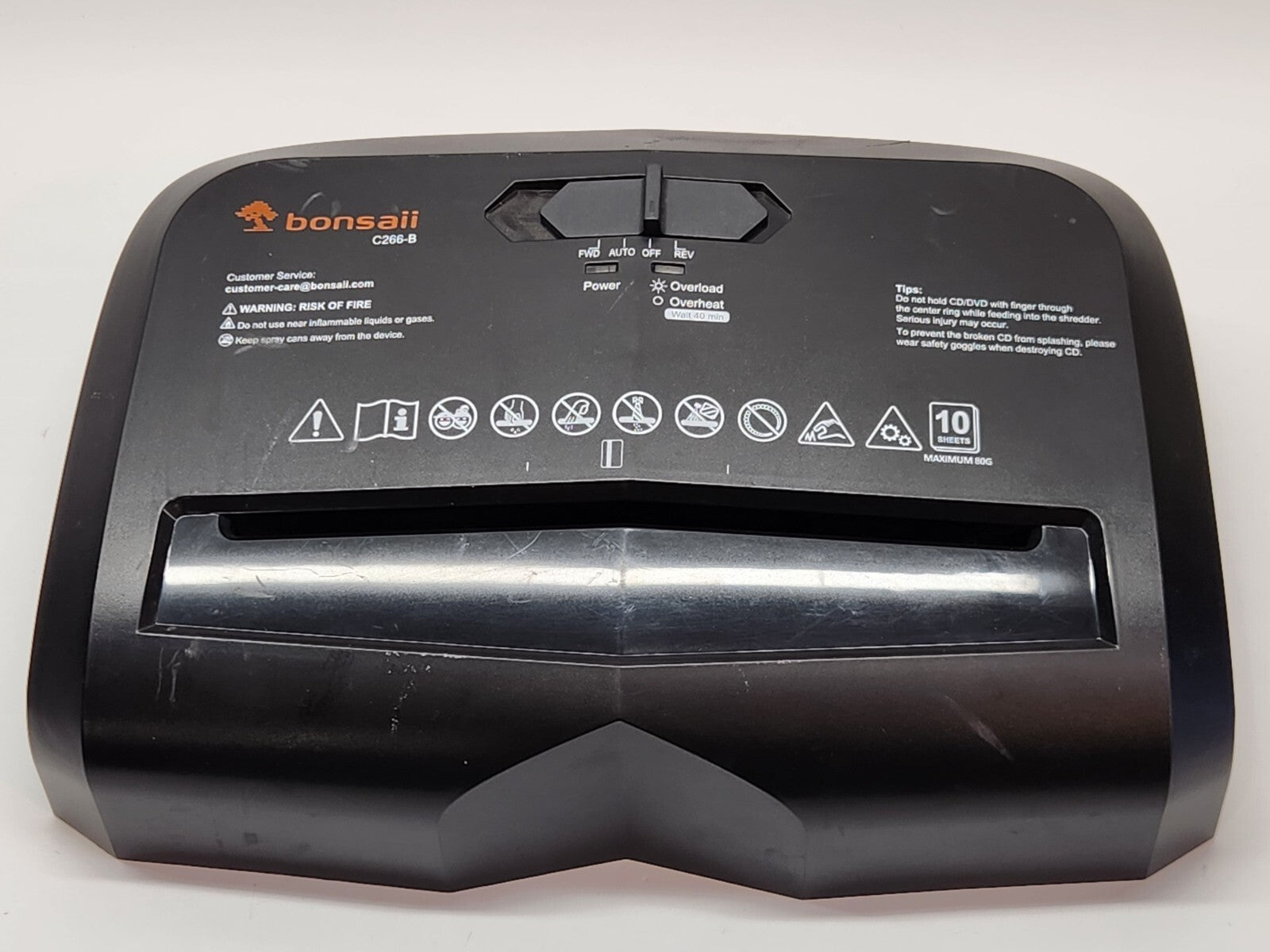 Bonsaii C266-B Spare Parts Motor, Board, Sensors, Case, Tray, Wheels