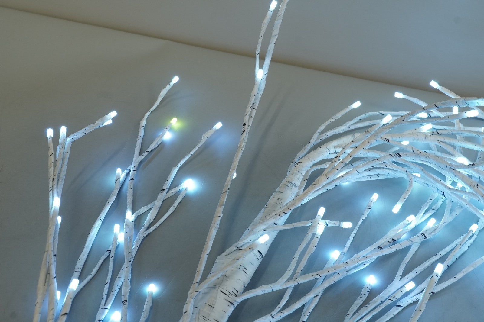 Artificial Lighted Birch Tree 6FT Colour Changing with LED Lights Timer White