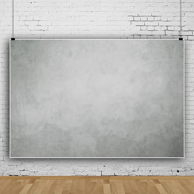 Photography Backdrop Grey Concrete Wall Backdrop 2.5m by 1.8m Portrait Backdrop