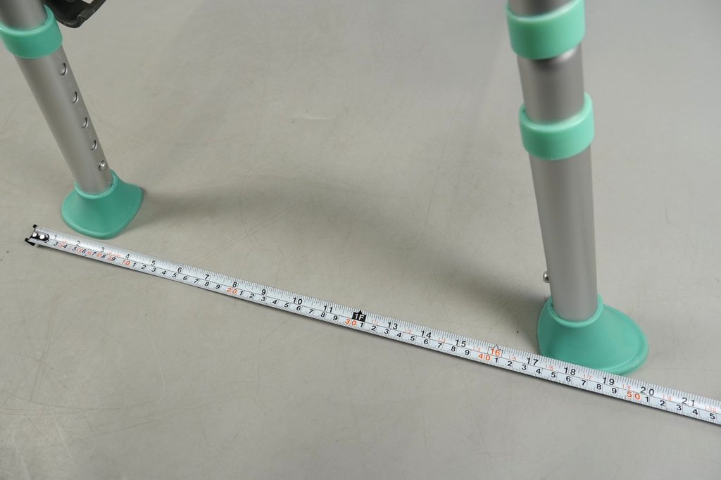 Folding Shower Chair 5-Level Adjustable, Non-Slip Feet, Lightweight & Durable