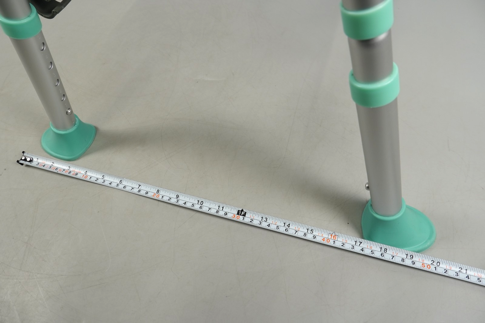 Folding Shower Chair 5-Level Adjustable, Non-Slip Feet, Lightweight & Durable