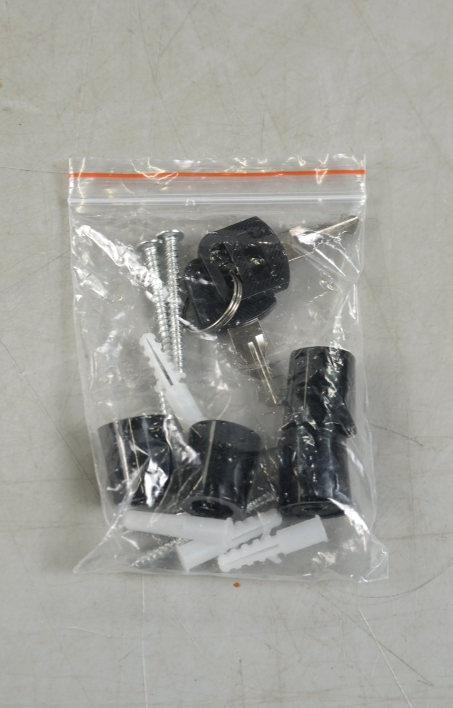 Post Box Steel Wall Mounted with Viewing Windows Name Slot 2 Keys Charcoal Grey