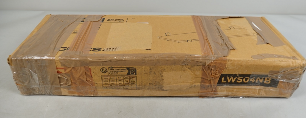 Floating Shelves Set of 2 Wood Decorative Retro Style Shelving