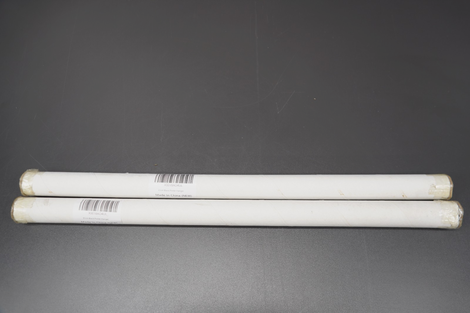 61cm Black Poster Hanger Set of 2 Magnetic Wood Strips