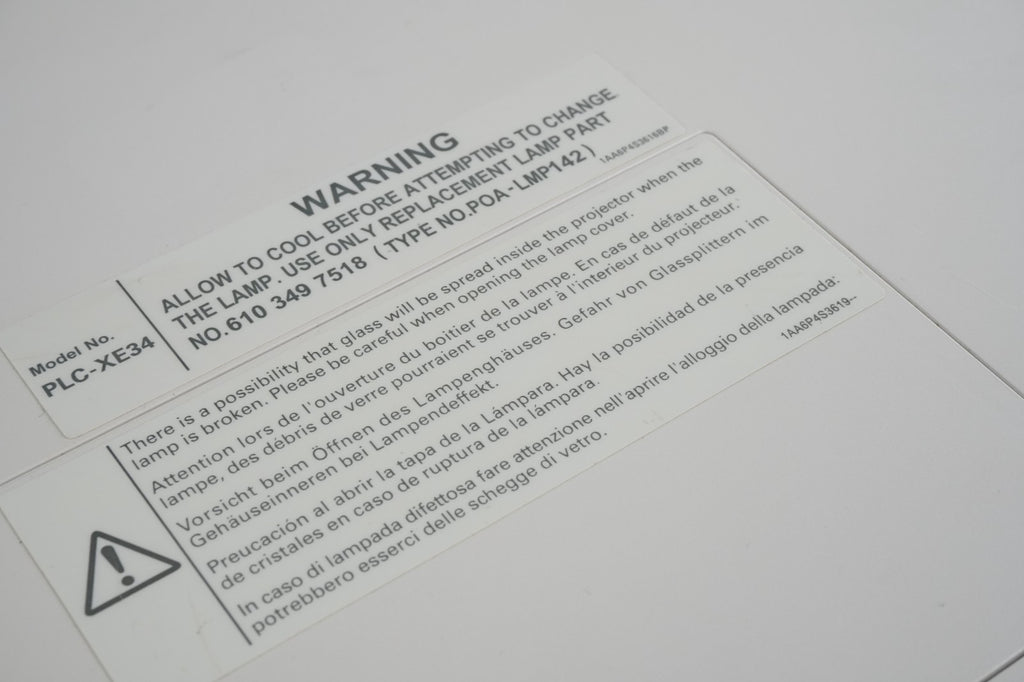 XGA Projector SANYO PLC-XE34 5126h 1024 x 768 1500 lumens