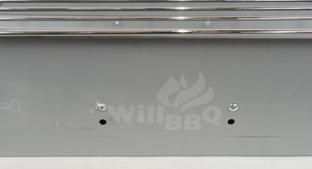 Portable BBQ Charcoal Grill Hibachi Steel BBQ WILLBBQ 31.6x7.1x5.1 inch