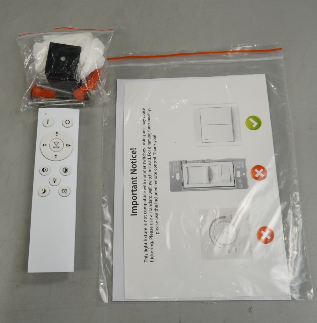 LED Wall Light Wall Art  Lighted Dimmable with Remote Control 120cm