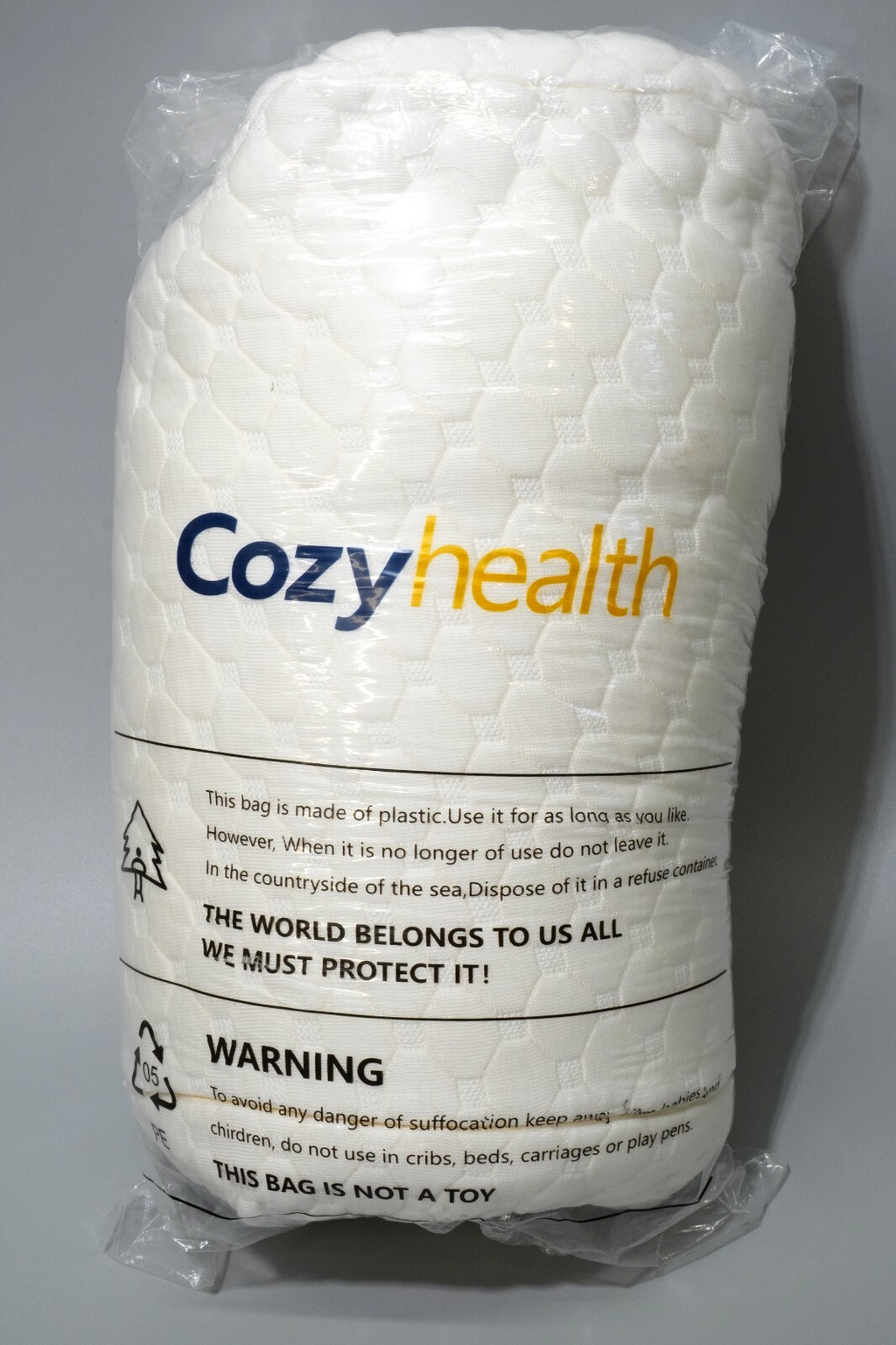 Memory Foam Cervical Pillow for Neck Pain Relief, Adjustable Ergonomic Contour