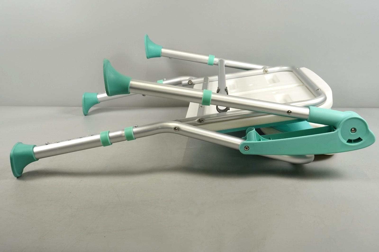 Folding Shower Chair 5-Level Adjustable, Non-Slip Feet, Lightweight & Durable