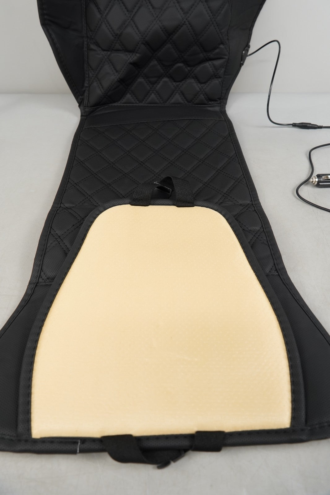 Heated Car Seat Cover Seat Cushion with Full Back Support and Heating Element