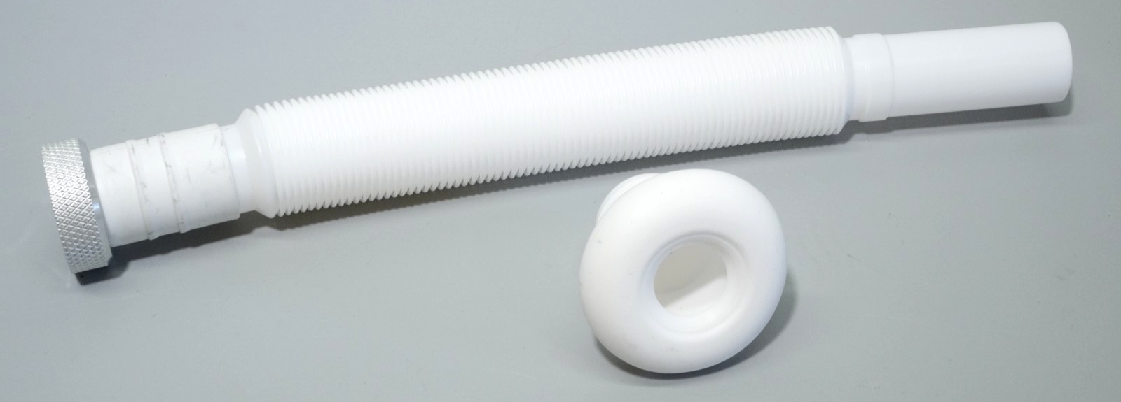 Flexible Waste Pipe 1 1/4" Bathroom Sink Plumbing Parts Odour-Proof Sink Waste