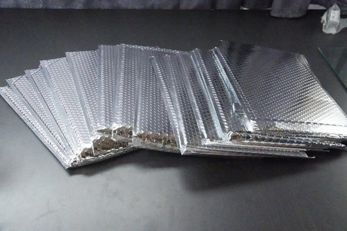 20x Silver Metallic Bubble Mailer Padded Envelopes Self Seal Postal Bags