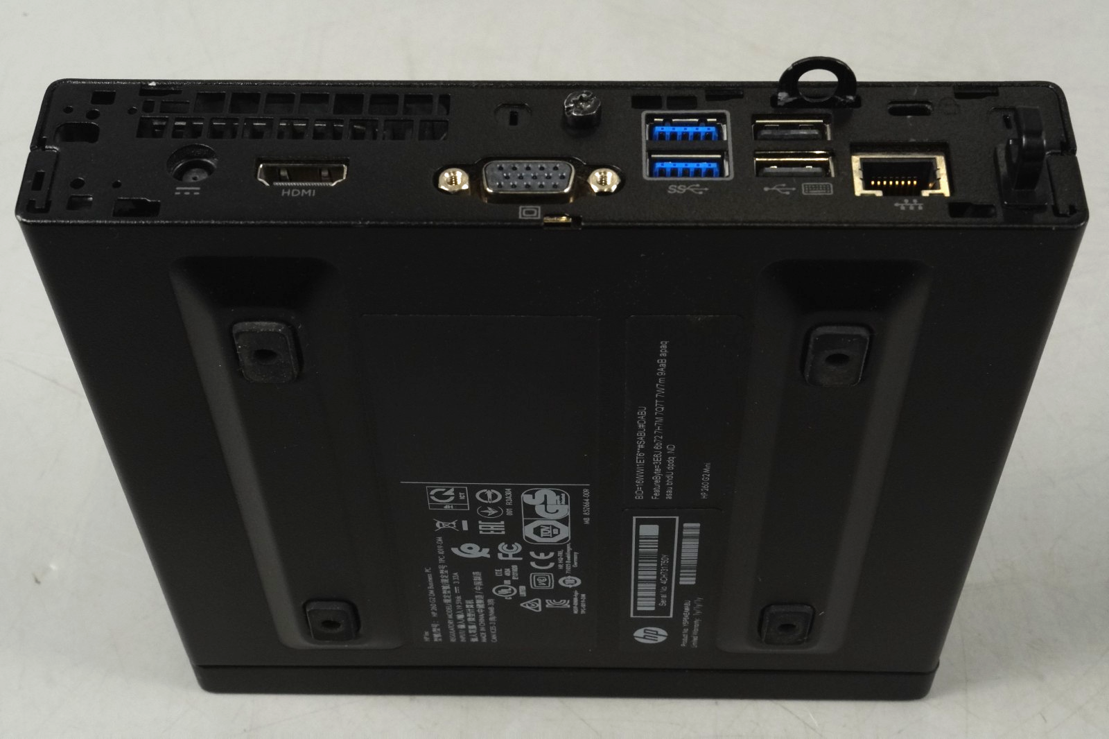 MiniPC HP 260 G2 Core i3 6100u 4x2.3GHz, 4GB Ram, 128GB SSD, Win 10 Home 2