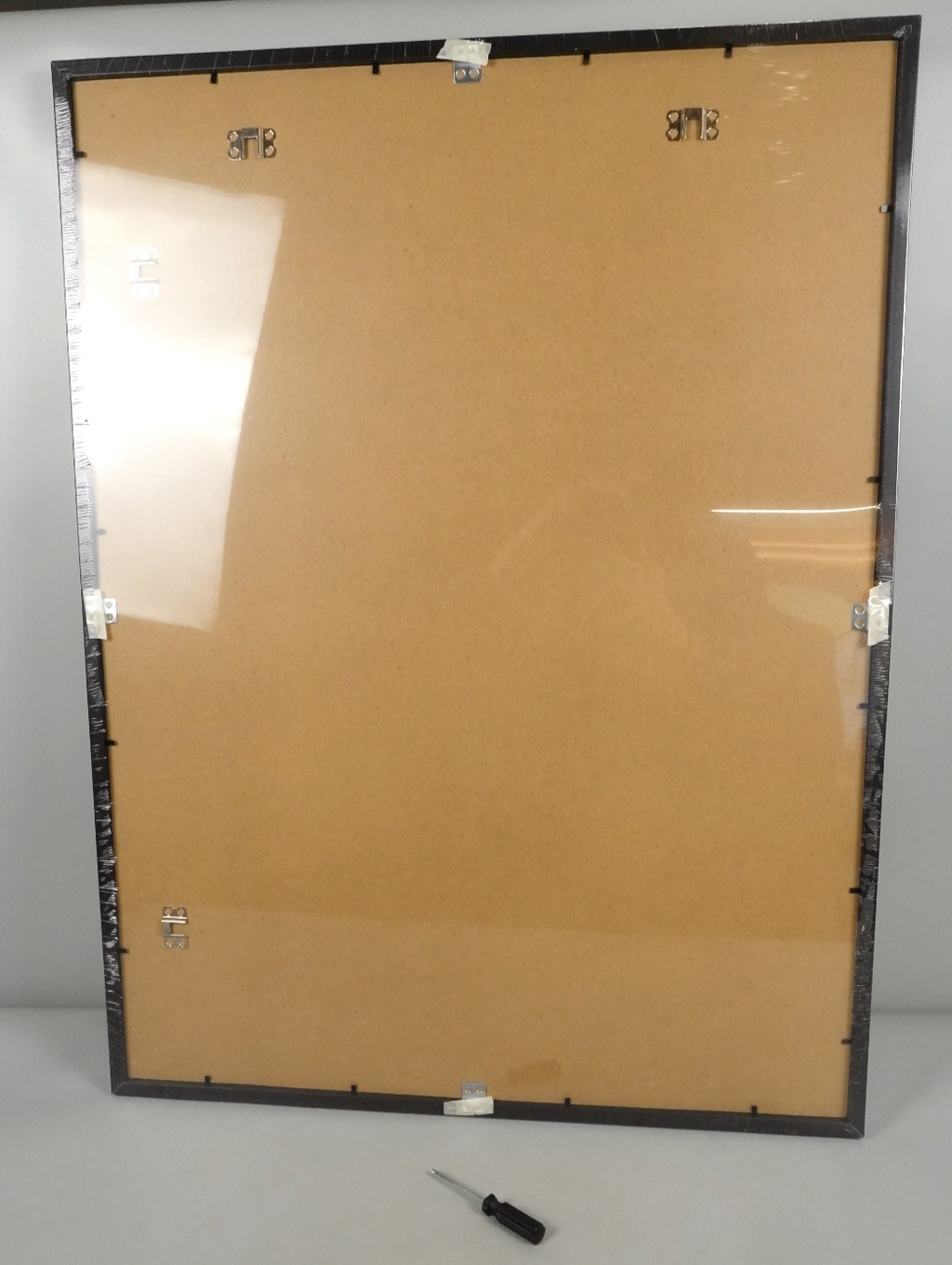 60x80cm Black Picture Frames Set of 3 with Mounts for 50x70cm, 80x60cm Poster