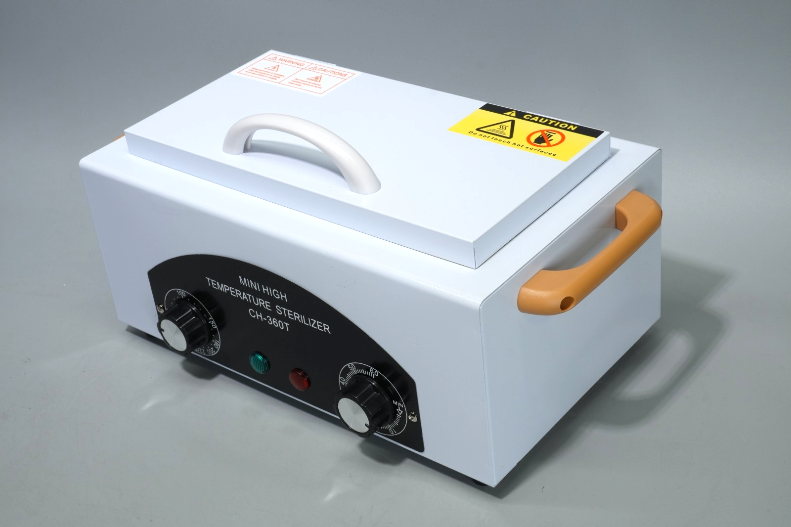 Heat Sterilizer w Timer f Metals / Ceramic Tools High Temperature Cleaning 220°C