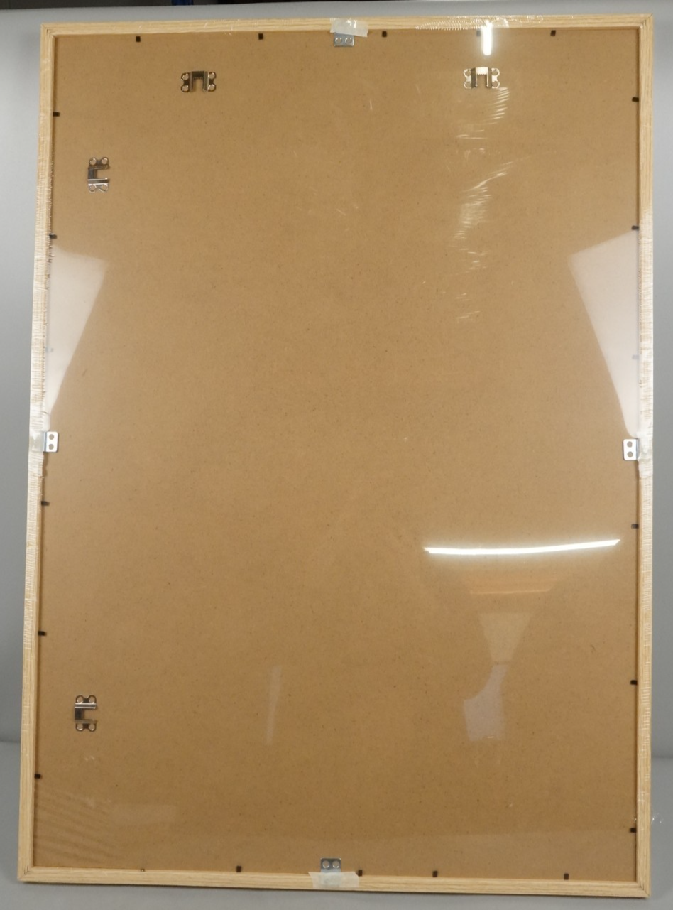 A1 Picture Frames 3 pack 2xOak & 1xWhite Frames with A2 Photo Acid Free Mount