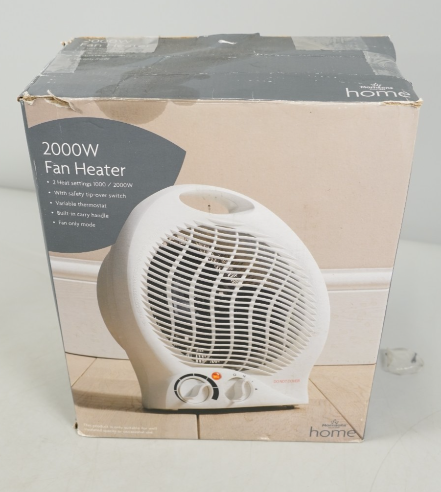 Morrisons Home 2000W Fan heater