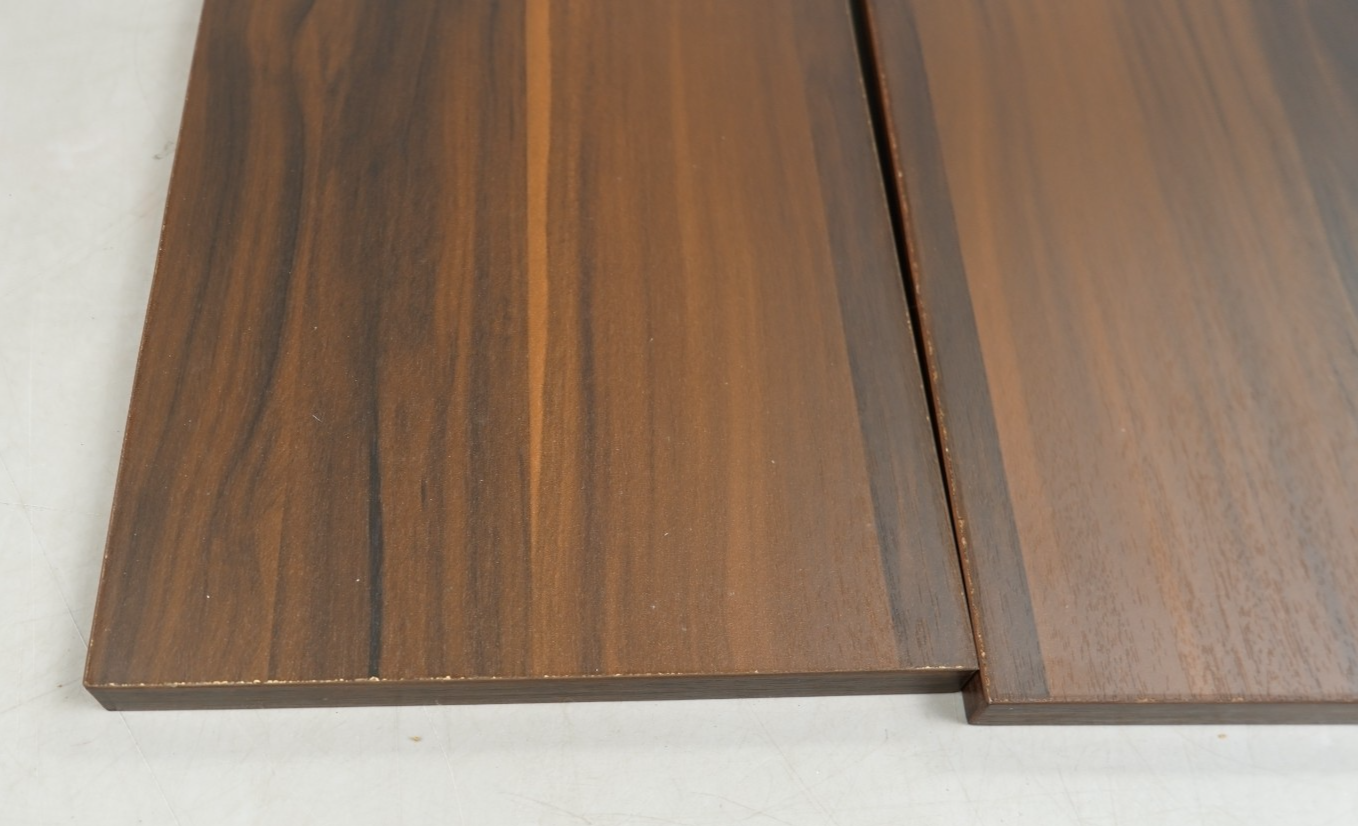 Floating Shelves Set of 2 Wood Decorative Retro Style Shelving