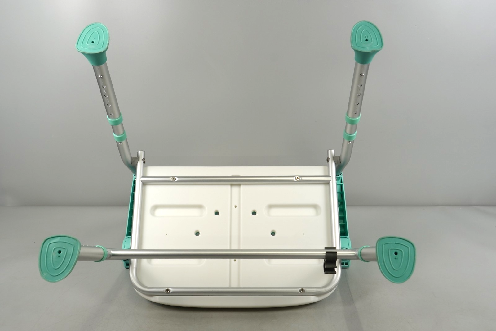 Folding Shower Chair 5-Level Adjustable, Non-Slip Feet, Lightweight & Durable