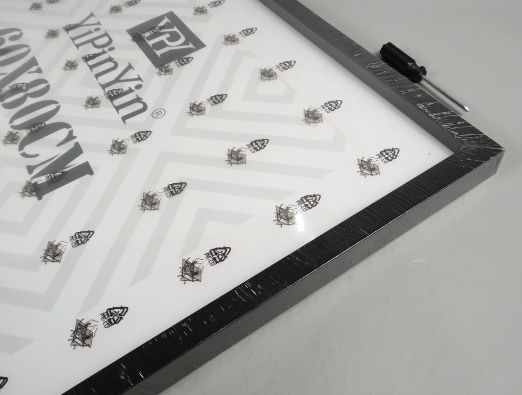 60x80cm Black Picture Frames Set of 3 with Mounts for 50x70cm, 80x60cm Poster