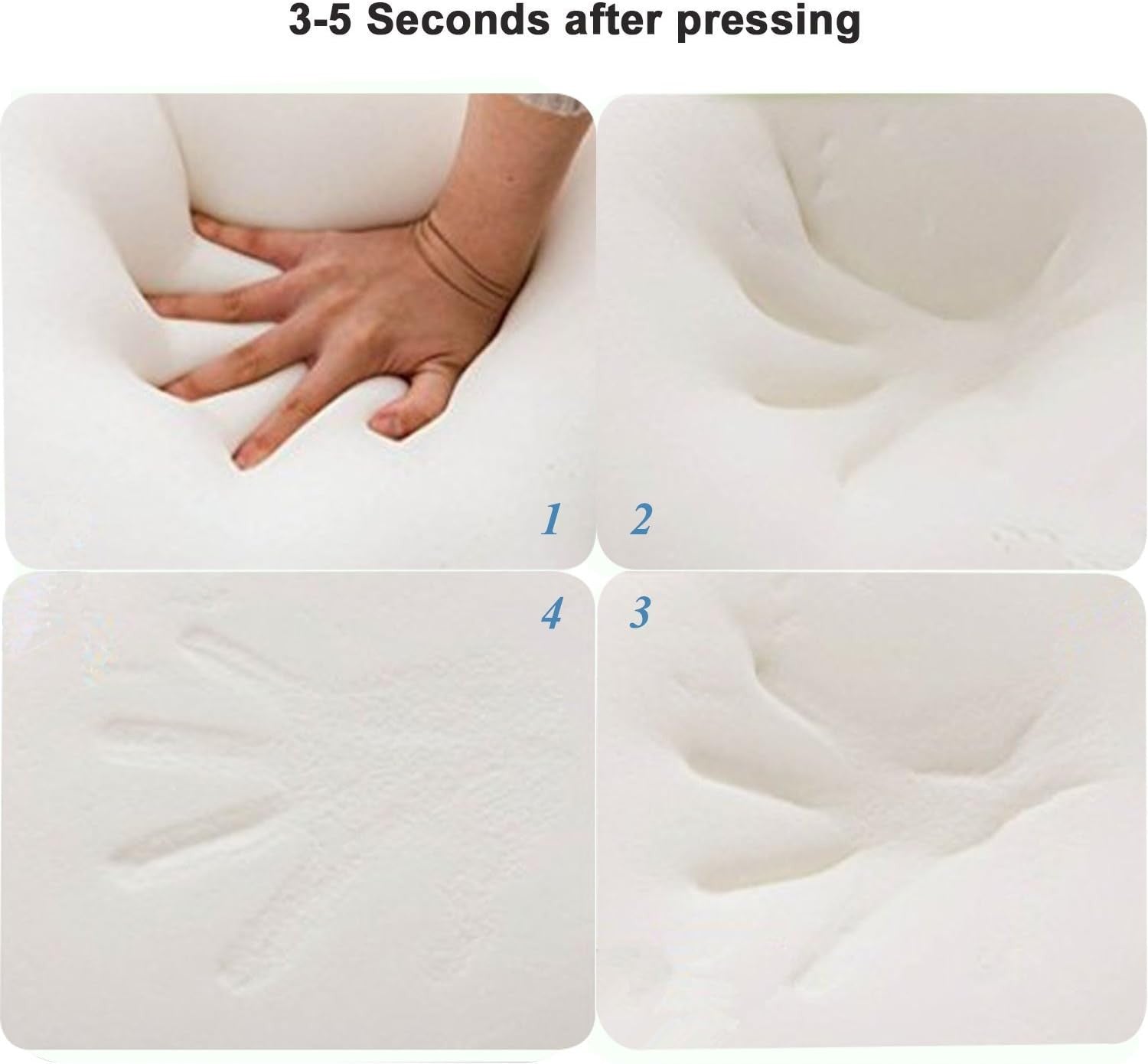 Orthopedic Cervical Pillow Memory Foam Deep Sleep Neck Shoulder Sleeping