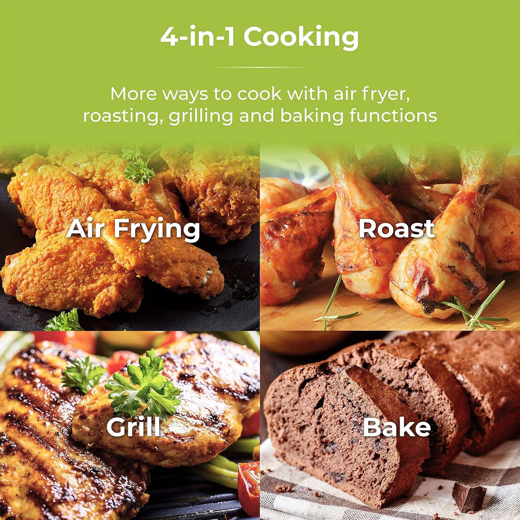 Tower T17072 Vortx Vizion Digital Air Fryer with Rapid Air Circulation 7L 1800W