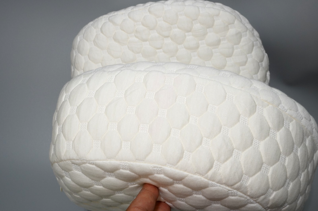 Memory Foam Cervical Pillow for Neck Pain Relief, Adjustable Ergonomic Contour