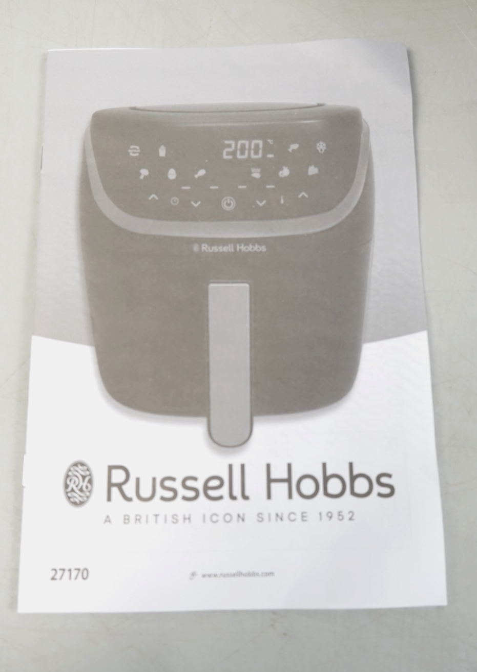 Russell Hobbs SatisFry XXL Family Rapid Digital Air Fryer 8L Model 27170