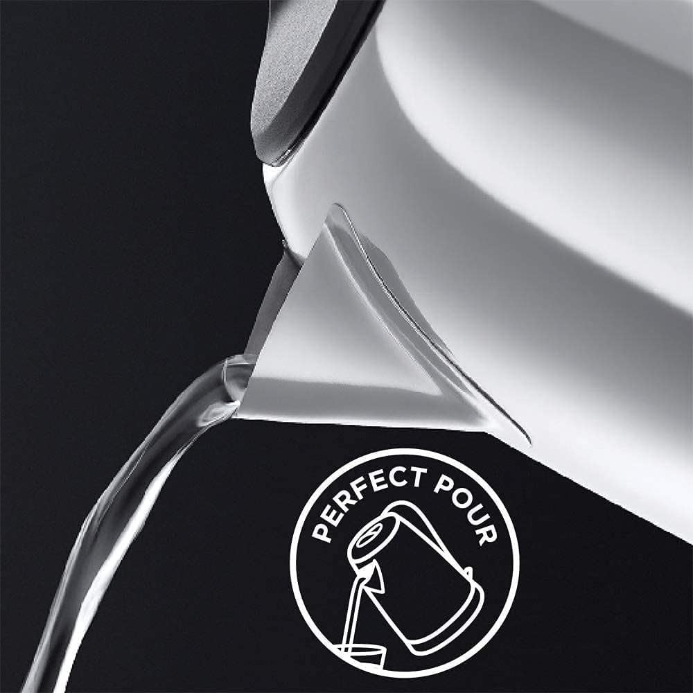 Electric Kettle Brushed Stainless Steel Russell Hobbs 1.7L Cordless Kettle