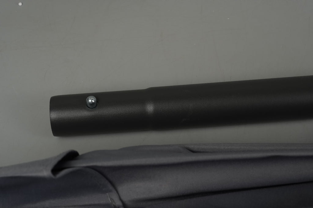 2.5M Grey Garden Parasol Sun Shade Umbrella SunDazeCrank Handle Tilt Mechanism