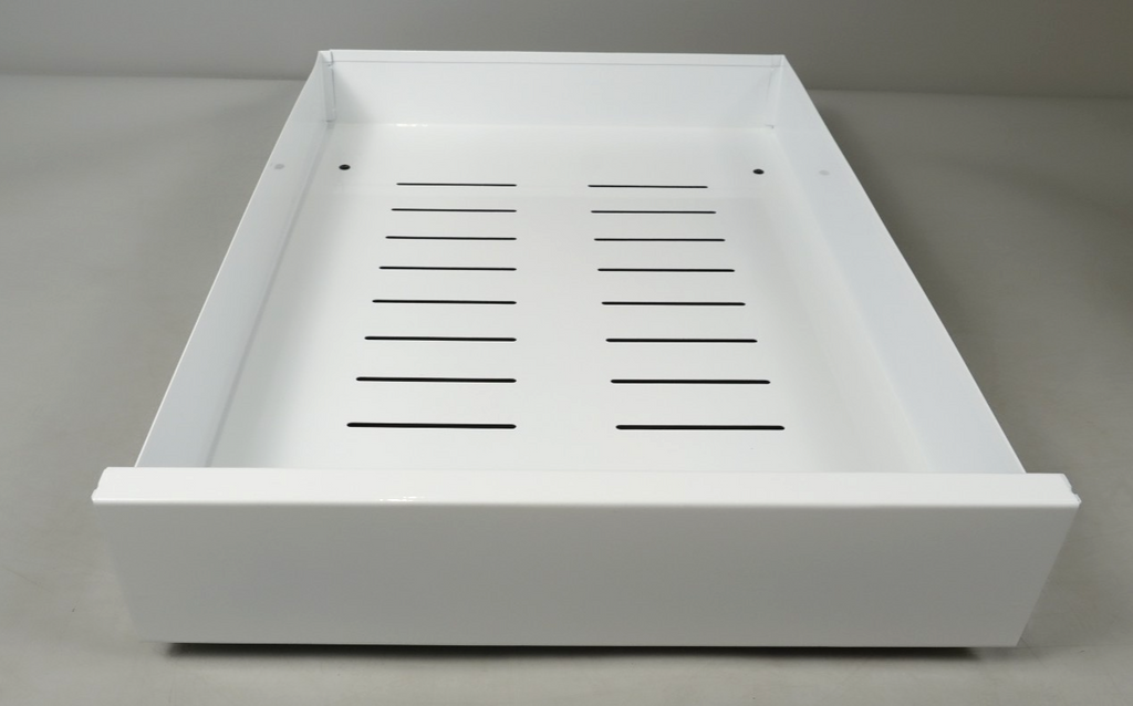 Pull Out Cabinet Organiser Slide Out Drawer Storage for Kitchen White